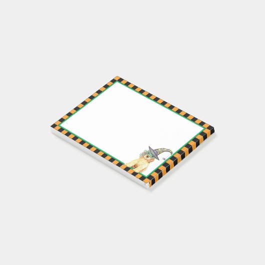 Cocker-Spanische Hexe Post-it Klebezettel (angewinkelt)