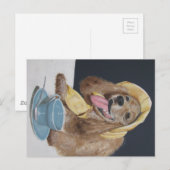 Cocker Spanischer Hund Postkarte (Vorne/Hinten)