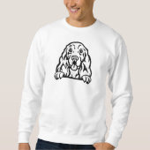 Cocker Spanischer Hund Sweatshirt (Vorderseite)