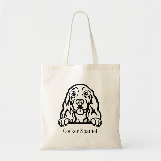 Cocker Spanischer Hund Tragetasche (Vorne)