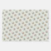 Cocker Spanischmalerei Buff Gold Original Hundekun Geschenkpapier Set (Vorderseite)