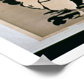 Cockerel and Hen Poster (Ecke)