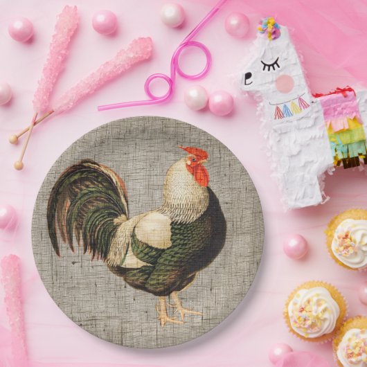 Cockerel Paper Teller 9" (Party)