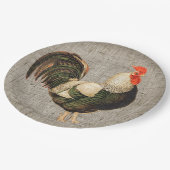 Cockerel Paper Teller 9" (Schrägansicht)