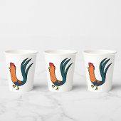 Cockerel Pappbecher