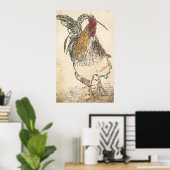 Cockerel Poster (Heimbüro)