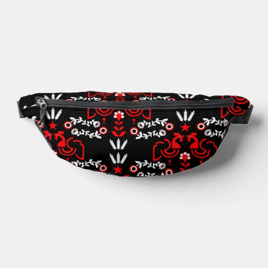 Cockerel Skandinavien Folklore Bauchtasche (Ablage )