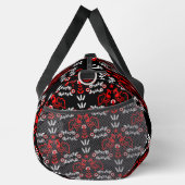 Cockerel Skandinavien Folklore Duffle Bag (Rechts)