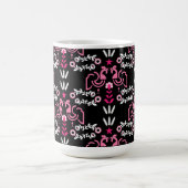 Cockerel Skandinavien Folklore Kaffeetasse (Mittel)