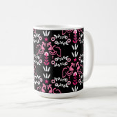Cockerel Skandinavien Folklore Kaffeetasse (VorderseiteRechts)