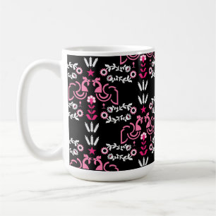 Cockerel Skandinavien Folklore Kaffeetasse