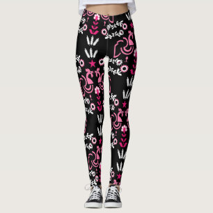 Cockerel Skandinavien Folklore Leggings