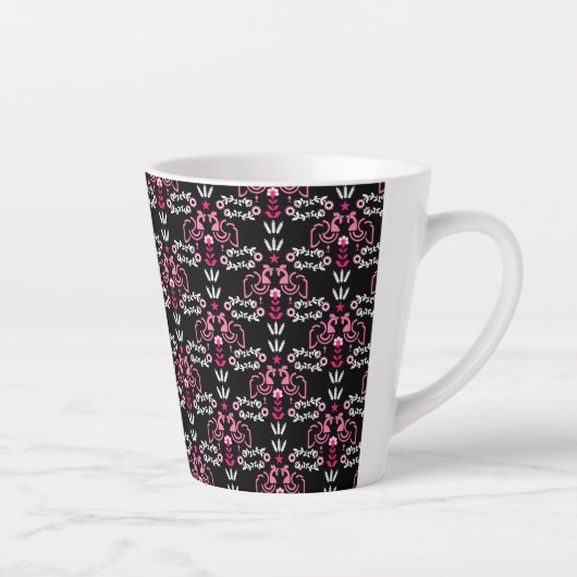 Cockerel Skandinavien Folklore Milchtasse (Rechts)