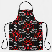 Cockerel Skandinavien Folklore Schürze (Vorderseite)