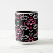 Cockerel Skandinavien Folklore Tasse (Zentrum)