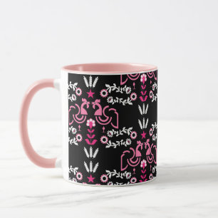 Cockerel Skandinavien Folklore Tasse