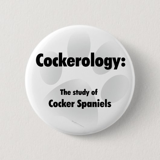 Cockerologie Button (Vorderseite)