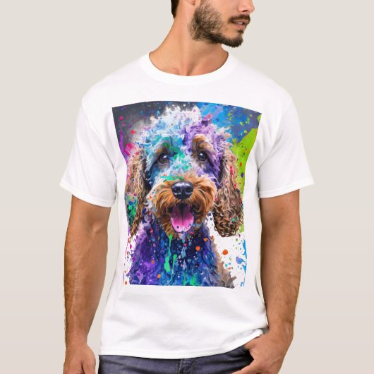 Cockerpoo Dog T-Shirt (Vorderseite)