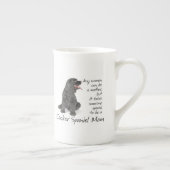 Cockerspaniel-Mama-Knochen-China-Tasse Porzellantasse (Rechts)