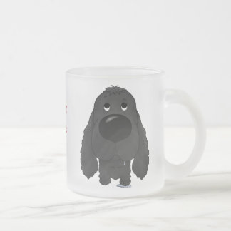 Cockerspaniel-Mama-Tasse Mattglastasse