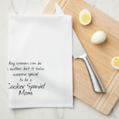 Cockerspaniel-Mama-Tee-Tuch Handtuch (Viertel Falte)