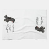 Cockerspaniel-Mama-Tee-Tuch Handtuch (Horizontal)