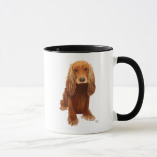 Cockerspaniel schlicht tasse
