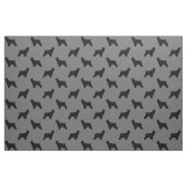 Cockerspaniel-Silhouette-Muster Stoff (Fat Quarter (45,7 x 55,9 cm))