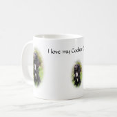 Cockerspaniel-Tasse Kaffeetasse (Vorderseite Links)