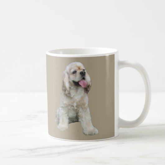 Cockerspaniel-unwiderstehliche Tasse (Rechts)