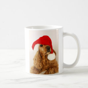 Cockerspaniel-Weihnachtssankt-Tasse Kaffeetasse