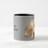 Cockerspanielfreckles-Tasse Tasse (Zentrum)