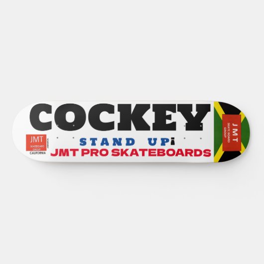 COCKEY 8 1/4" Skateboard Deck (Horizontal)