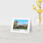 Cockington Country Park, Torquay, Devon Karte (Gelbe Blume)