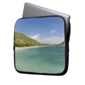 Cockleshell Bay, südöstliche Halbinsel, St. Kitts, Laptopschutzhülle (Vorderseite Links)