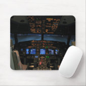 Cockpit 737 mousepad (Mit Mouse)