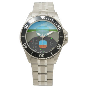 Cockpit AirPlane Watch Armbanduhr