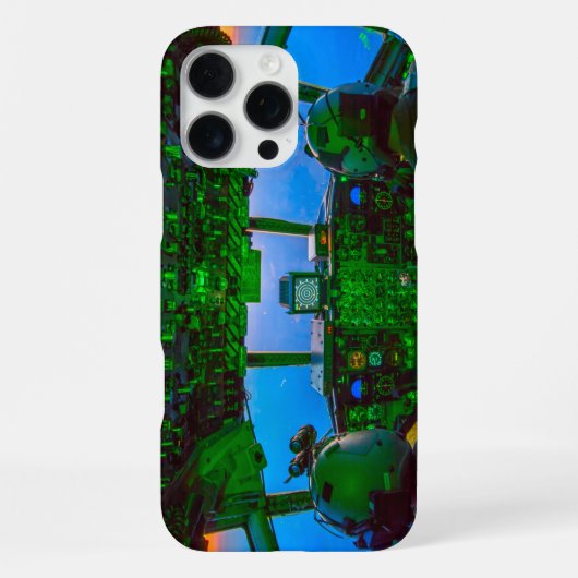 COCKPIT C-130 HERCULES iPhone HÜLLE (Rückseite)