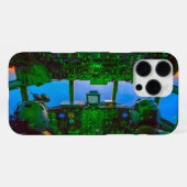 COCKPIT C-130 HERCULES iPhone HÜLLE (Rückseite (Horizontal))