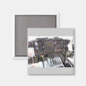 Cockpit C-130A Magnet (Vorderseite/Rückseite)