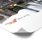 Cockpit C-130A Poster (Ecke)