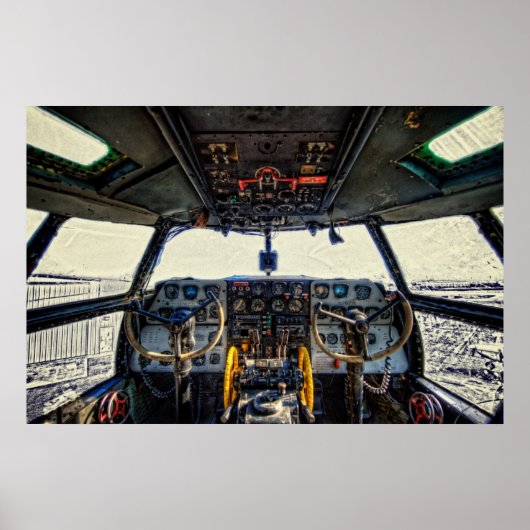 Cockpit C-46 Poster (Vorne)