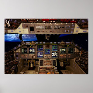 COCKPIT DER RAUMSCHULE POSTER