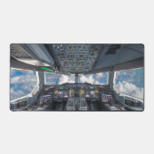 Cockpit des Airbus A380 Schreibtischunterlage (Vorderseite)