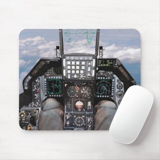 Cockpit f16 mousepad (Mit Mouse)