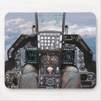 Cockpit f16 mousepad