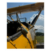 Cockpit-Foto des Flugzeugs, Vater des Coolen Flugz Poster (Vorderseite)