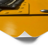 Cockpit-Foto des Flugzeugs, Vater des Coolen Flugz Poster (Ecke)