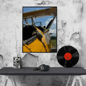 Cockpit-Foto des Flugzeugs, Vater des Coolen Flugz Poster