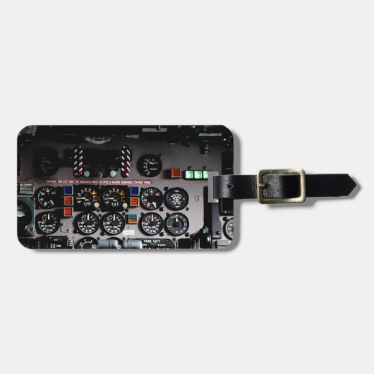 Cockpit Gepäckanhänger (Vorderseite horizontal)